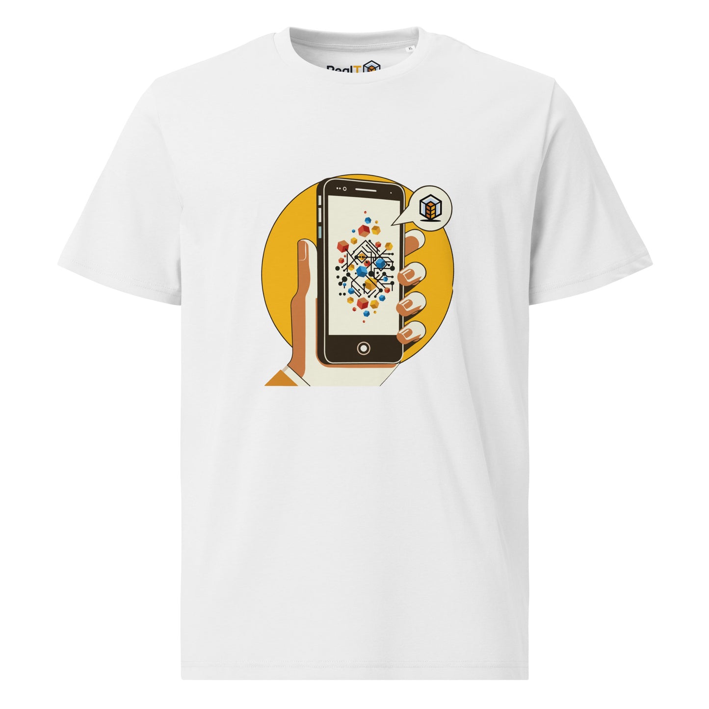 RealT - Unisex organic cotton t-shirt White