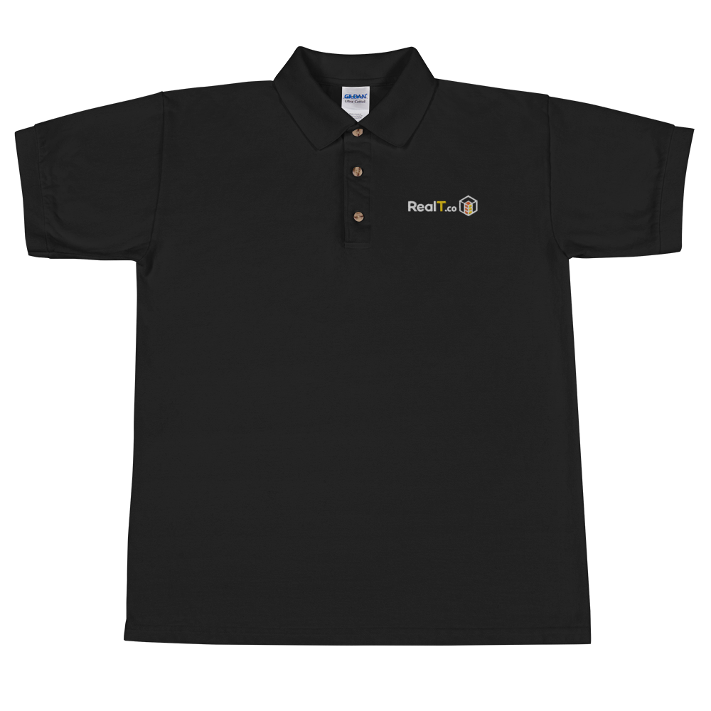 RealT.co - Embroidered Polo Shirt