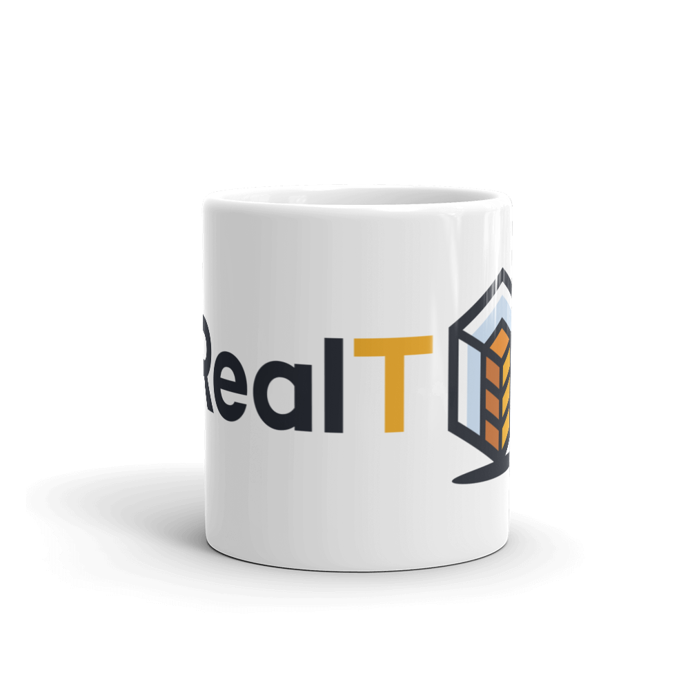 RealT - White glossy mug